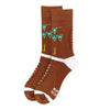 Men's Football Touchdown Novelty Socks- NVS19622-BR - Bundle Bus