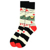 Men's Frankenstein Halloween Novelty Socks - NVS19516-IVORY - Bundle Bus