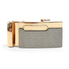 Men's Genuine Leather Sliding Buckle Ratchet Belt MGLBB12 - Bundle Bus
