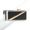 Men's Genuine Leather Sliding Buckle Ratchet Belt MGLBB17 - Bundle Bus