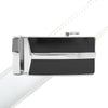 Men's Genuine Leather Sliding Buckle Ratchet Belt - MGLBB18 - Bundle Bus
