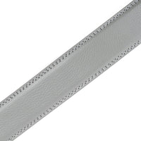 Men's Genuine Leather Sliding Buckle Ratchet Belt MGLBB20-A - Bundle Bus