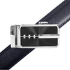 Men's Genuine Leather Sliding Buckle Ratchet Belt MGLBB23 - Bundle Bus