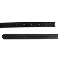 Men's Genuine Leather Sliding Buckle Ratchet Belt- MGLBB28 - Bundle Bus