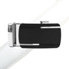 Men's Genuine Leather Sliding Buckle Ratchet Belt MGLBB30 - Bundle Bus