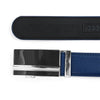Men's Genuine Leather Sliding Buckle Ratchet Belt MGLBB32 - Bundle Bus