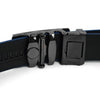 Men's Genuine Leather Sliding Buckle Ratchet Belt MGLBB39 - Bundle Bus