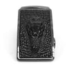 Men's Genuine Leather Sliding Buckle Ratchet Belt MGLBB40 - Bundle Bus