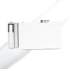 Men's Genuine Leather Sliding Buckle Ratchet Belt MGLBB48 - Bundle Bus