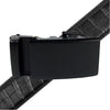 Men's Genuine Leather Sliding Buckle Ratchet Belt - MGLBB53 - Bundle Bus