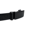 Men's Genuine Leather Sliding Buckle Ratchet Belt - MGLBB53 - Bundle Bus