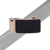Men's Genuine Leather Sliding Buckle Ratchet Belt--MGLBB66 - Bundle Bus