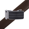 Men's Genuine Leather Sliding Buckle Ratchet Belt-MGLBB68 - Bundle Bus