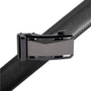 Men's Genuine Leather Sliding Buckle Ratchet Belt-MGLBB69 - Bundle Bus