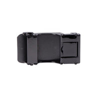 Men's Genuine Leather Sliding Buckle Ratchet Belt-MGLBB70 - Bundle Bus
