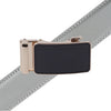 Men's Genuine Leather Sliding Buckle Ratchet Belt-MGLBB71 - Bundle Bus