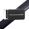 Men's Genuine Leather Sliding Buckle Ratchet Belt MGLBB8 - Bundle Bus