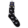 Men's Halloween Ghost Novelty Crew Socks-NVS2003 - Bundle Bus
