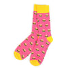 Men's Hamburger Novelty Socks - NVS1925 - Bundle Bus