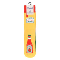 Men's Ketchup Bottle Novelty Socks - NVS19590 - Bundle Bus