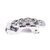 Men's Lion Rotating Bling Ratchet Belt- MGLBB54-SIL - Bundle Bus