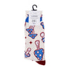 Men's Magic Mushroom Novelty Socks - NVPS2036-BL - Bundle Bus