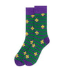 Men's Mardi Gras Novelty Socks - NVS19592 - Bundle Bus