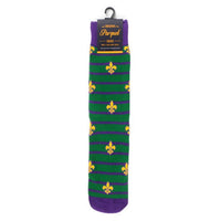 Men's Mardi Gras Novelty Socks - NVS19592 - Bundle Bus