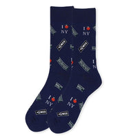 Men's Novelty New York Landmark Socks - NVS19418 - Bundle Bus
