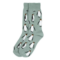 Men's Penguin Novelty Socks- NVS19625-BL - Bundle Bus