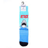 Men's Shark ATTACK Novelty Socks - NVS19561-BL - Bundle Bus