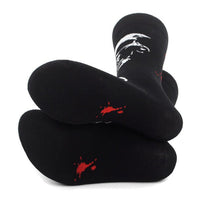 Men's Skull Novelty Socks - NVS19596-BK - Bundle Bus