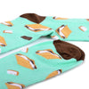 Men's S'mores Novelty Socks - NVS19552-TQ - Bundle Bus
