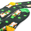 Men's St.Patrick's Day Dog Novelty Socks - NVS19568-GRN - Bundle Bus