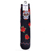 Men's Sugar Skull Novelty Socks - NVS19569-BK - Bundle Bus