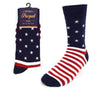 Men's USA Stars & Stripes Novelty Socks NVS1738 - Bundle Bus