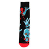 Men's Zombie Novelty Socks - NVS19512-BK - Bundle Bus