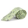 Paisley Cotton Slim Tie 2.5" - NVC-PAISLEY - Bundle Bus