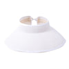 Rollable Solid Color Straw Visor Sun Hat- LFH190114 - Bundle Bus