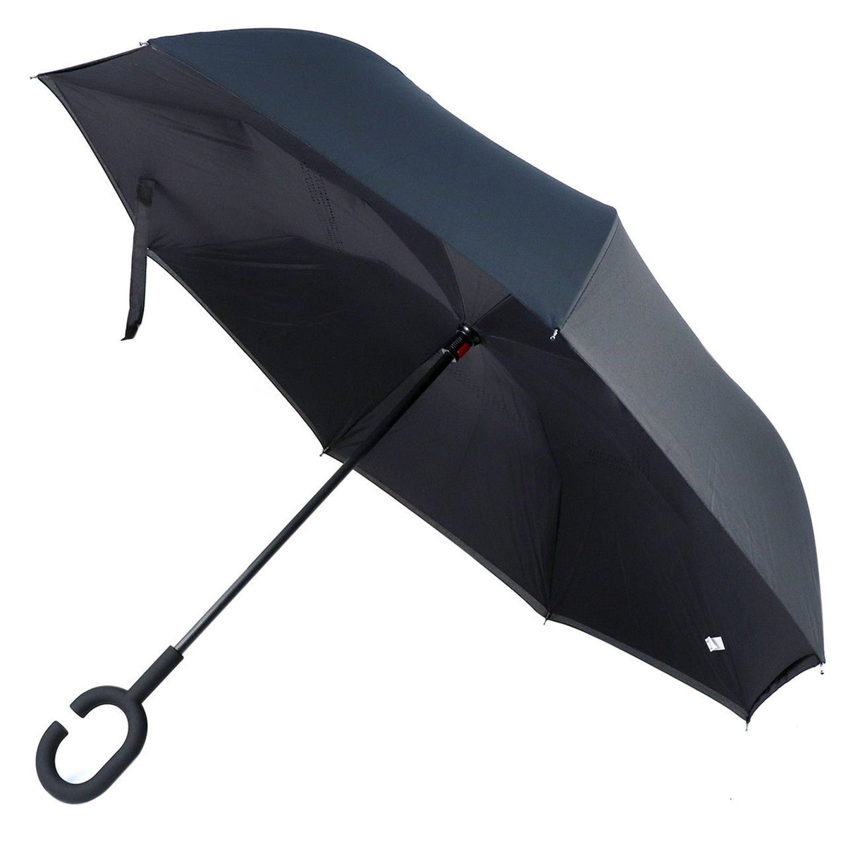 Solid Color Double Layer Inverted Umbrella - UM18055 - Bundle Bus