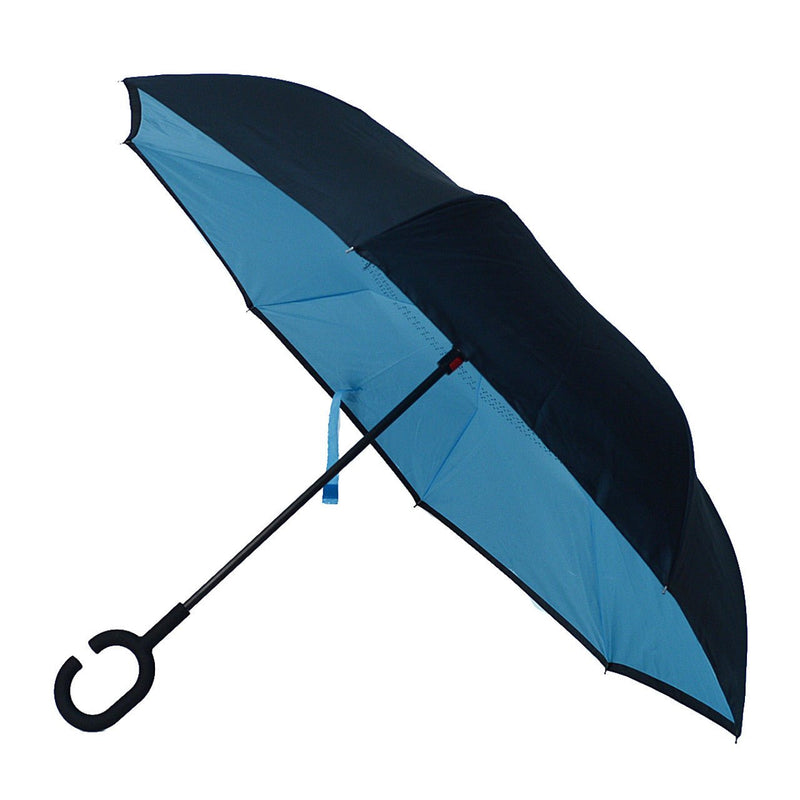 Solid Color Double Layer Inverted Umbrella - UM18055 - Bundle Bus