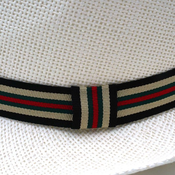 Spring/Summer Classic Woven Fashion Trilby Fedora Hat with Multi Color Band -FSS17127 - Bundle Bus