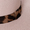 Women Summer Leopard Print Sun Hat -LFH190107 - Bundle Bus