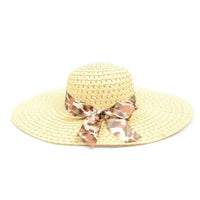 Women's 5" Brim Bow Floppy Hat LFH1118 - Bundle Bus