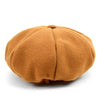 Women's Wool Beret Style Cabbie Baker Cap - LWC5027 - Bundle Bus