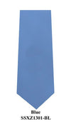 X-Long Silk Zipper Tie SSXZ1301 - Bundle Bus