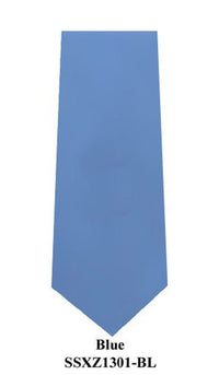 X-Long Silk Zipper Tie SSXZ1301 - Bundle Bus
