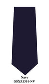 X-Long Silk Zipper Tie SSXZ1301 - Bundle Bus