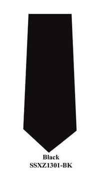 X-Long Silk Zipper Tie SSXZ1301 - Bundle Bus