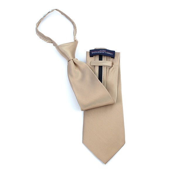 X-Long Silk Zipper Tie SSXZ1301 - Bundle Bus